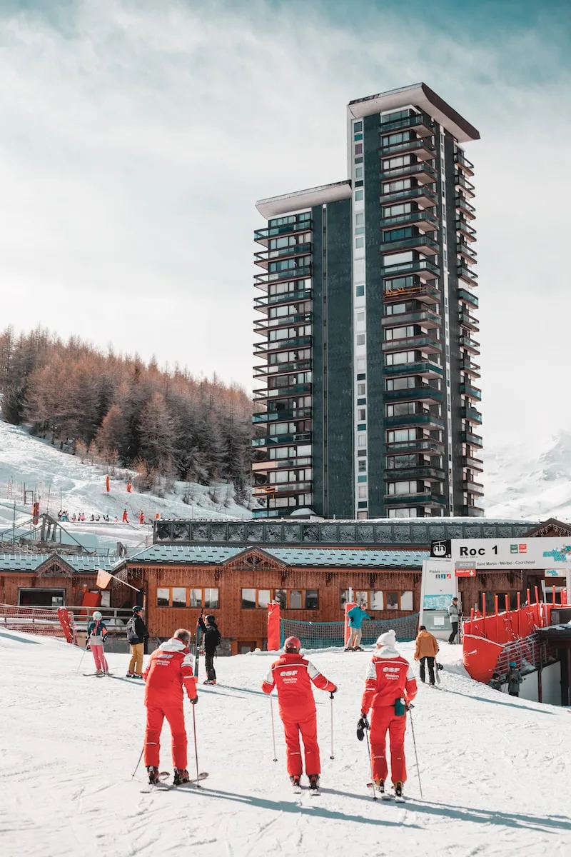 Sports d’hiver aux Menuires avec votre location ski