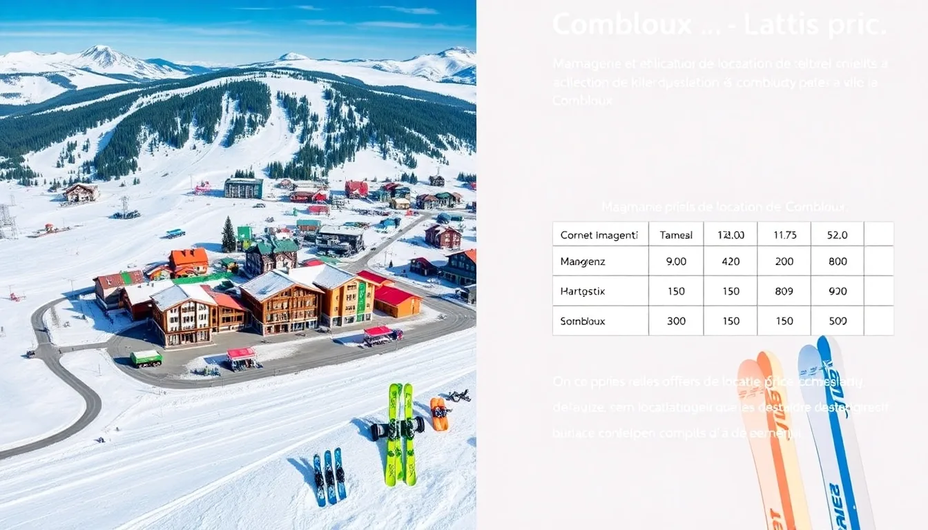 Location Ski Combloux : Guide Complet pour Louer Votre Matériel aux Meilleurs Prix